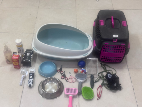 Jubail, Pet Supplies, SAR 200,  Cat Cage And Accessories For Sale