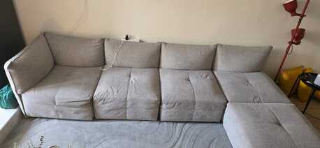 Al Sulaymaniyyah, Furniture, SAR 1000,  Used 4 Seaters Couches With Ottoman