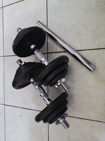 Dammam, Household Items, SAR 1000,  Treadmill 2.0HP, Excercise Bench, 20kg Dumbell Barbell Set, Resistance Band, Skipping Rope