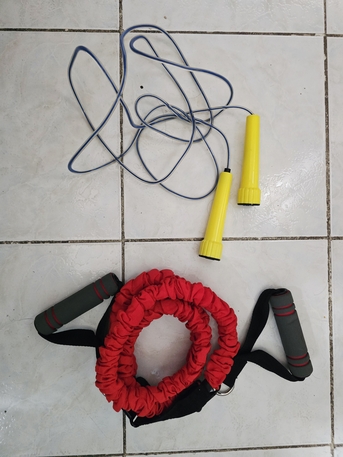 Dammam, Household Items, SAR 1000,  Treadmill 2.0HP, Excercise Bench, 20kg Dumbell Barbell Set, Resistance Band, Skipping Rope