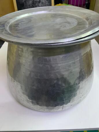 Riyadh, Household Items, SAR 190,  Large Coking Pot (Gulf Aluminium Size 28 Dia 28 Height 36 Cm 12-15 Kg