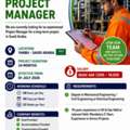 Urgent Hiring! Project Manager For Saudi Arabia