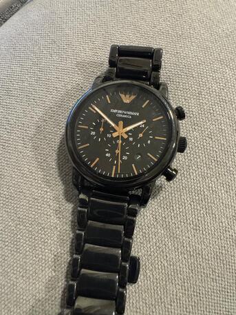 Akrabia, Clothing & Accessories, SAR 650,  Emporio Armani Ceramica Watch AR1509