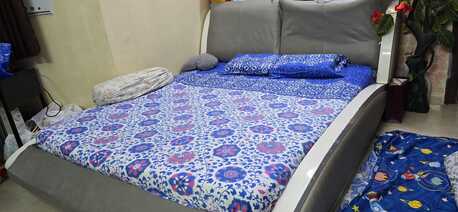 Al Wizarat, Furniture, SAR 400,  Bed With Dressing Table & 6 Doors Wardrobe
