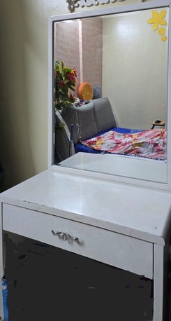 Al Wizarat, Furniture, SAR 400,  Bed With Dressing Table & 6 Doors Wardrobe