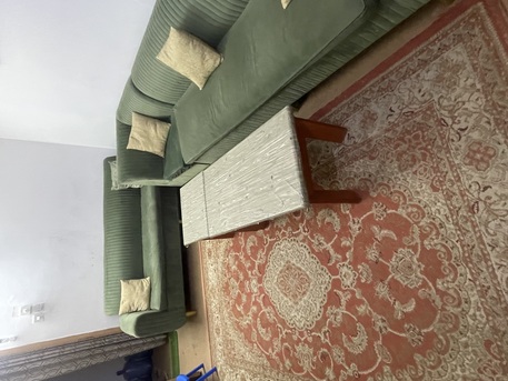 Riyadh, Furniture, SAR 250,  Sofa Set Table With Carpet , Dressing Table, Single Bed Without Mattress