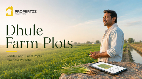 Mumbai, Apartments, Flats, Houses & Villas, Productive Agricultural Land For Rent In Dhule &mdash; Choose Verified Plots | Propertzz