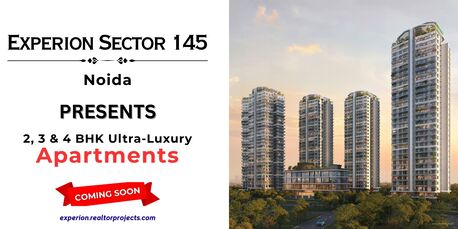 Noida, Real Estate For Sale, INR 10000000,  2 BR,  1234 Sq. Feet,  Experion Sector 145 &ndash; Premium Homes In Noida&rsquo;s Fast-Growing Hub