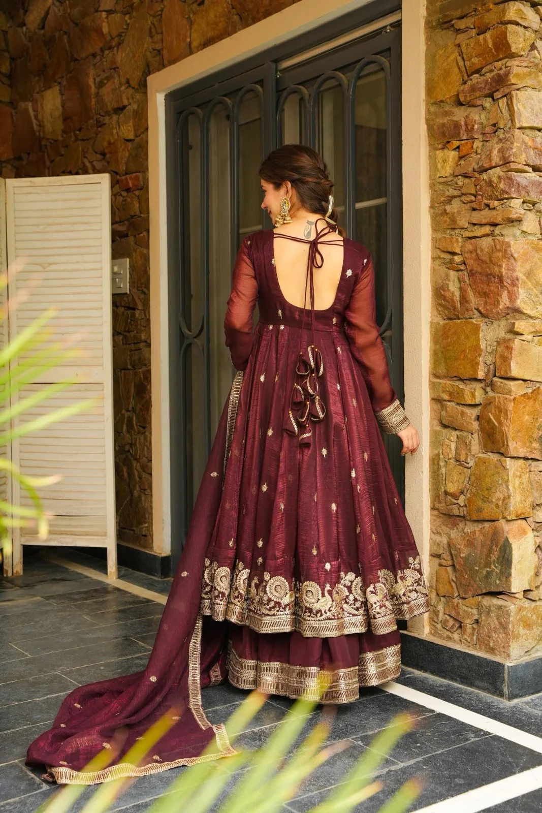 Jaipur, Clothing & Accessories, INR 6500,  Buy Royal Plum Suit Set Online