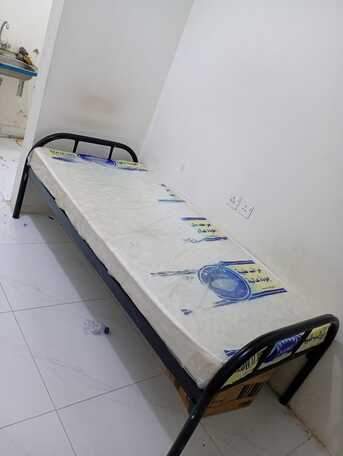Al Janadriyah, Household Items, SAR 100,  Single Bed + Mattress (Good Condition) URGENT SALE..!!