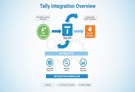 Noida, Computer, Tally Integration With CRM & Payroll Software Complete Guide