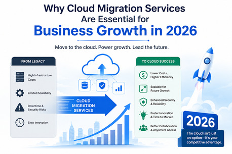 New York, Software Development, Why Cloud Migration Services Are Essential For Business Growth In 2026.