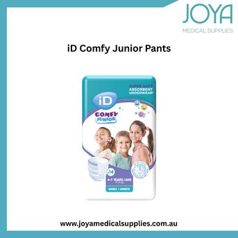 Sydney, Health & Beauty Items, Buy ID Comfy Junior Pants - Joya Medical Supplies | Australia
