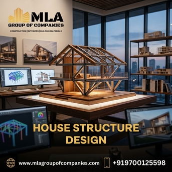 Hyderabad, Construction, Professional House Structure Design For Strong Residential Buildings