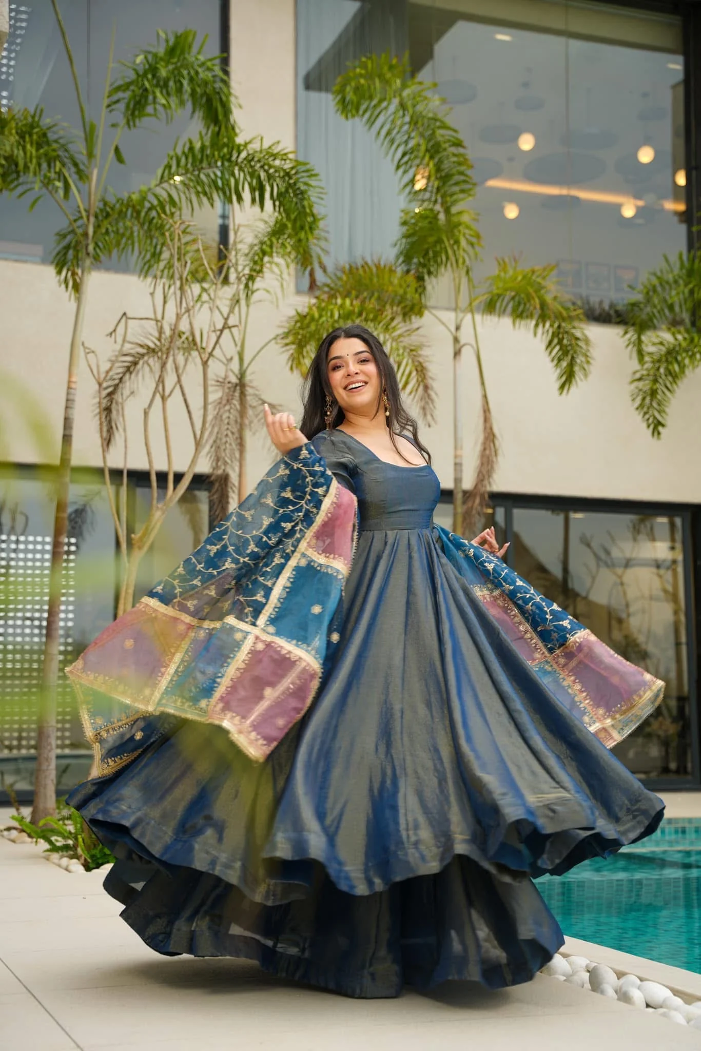 Jaipur, Clothing & Accessories, INR 7500,  Buy Noor Serenity Cosmos Suit Set Online
