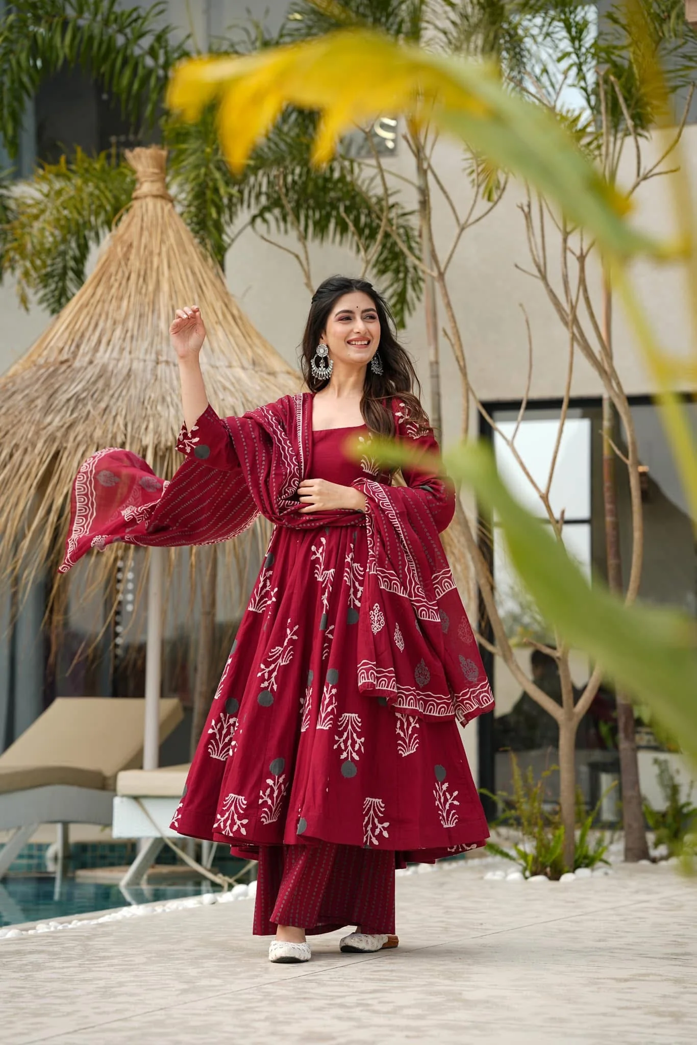 Jaipur, Clothing & Accessories, INR 3500,  Buy Maho Chic Cotton Suit Set Online
