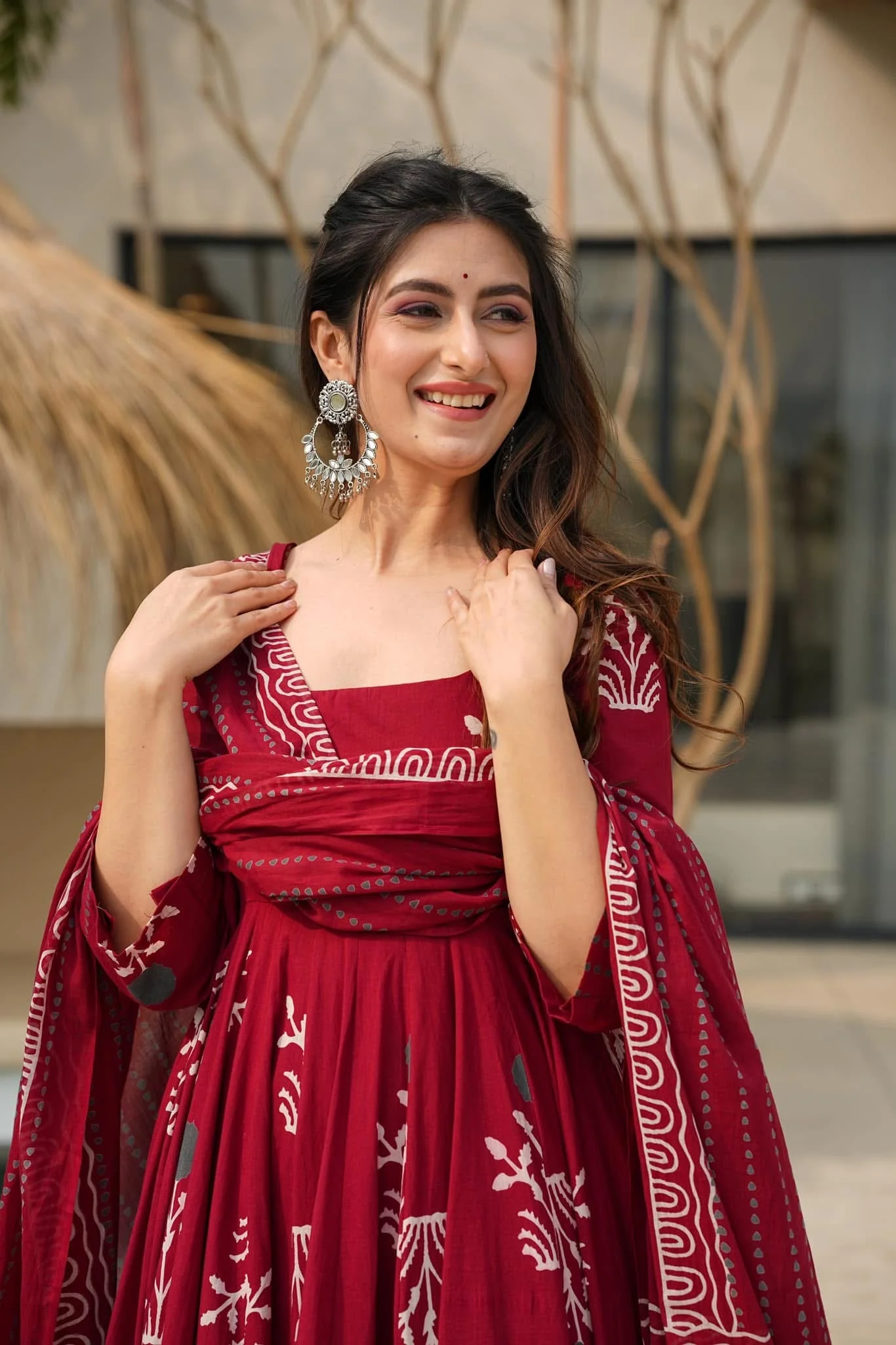 Jaipur, Clothing & Accessories, INR 3500,  Buy Maho Chic Cotton Suit Set Online