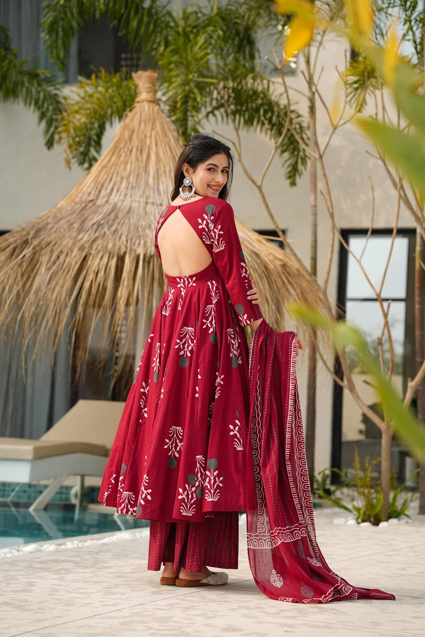 Jaipur, Clothing & Accessories, INR 3500,  Buy Maho Chic Cotton Suit Set Online