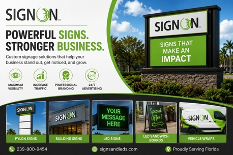 New York, Business, Professional Signage Solutions Across Florida &ndash; Custom Signs That Grow Your Business
