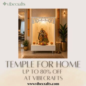 Noida, Household Items, INR 9999,  Beautiful Temple For Home &ndash; Elegant Spiritual D&eacute;cor