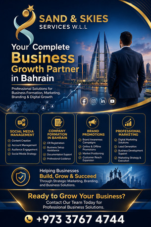 Manama, Marketing, Register Your Company Without The Stress