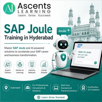 Hyderabad, Education, SAP Joule Training In Hyderabad For Career Growth