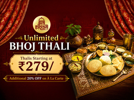 Kolkata, Food & Drink, Unlimited Bengali Bhoj Thali At Devi Chowdhurani