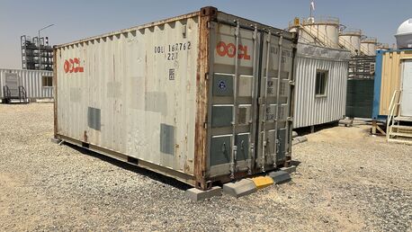 Jubail, Heavy Equipment, Portable Cabinet And Container