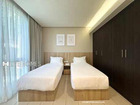 Salmiya, Apartments, Flats, Houses & Villas, KWD 750/month,  3 BR,  Fully Furnished Three Bedroom Apartment For Rent In Salmiya