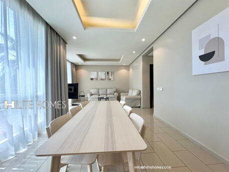 Salmiya, Apartments, Flats, Houses & Villas, KWD 750/month,  3 BR,  Fully Furnished Three Bedroom Apartment For Rent In Salmiya