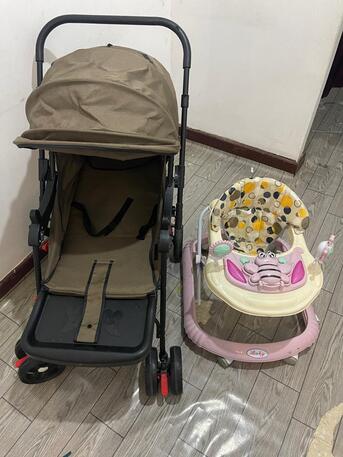 Al Batha, Baby & Kid Stuff, SAR 175,  Baby Travel Cot + Stroller