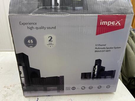 Riyadh, Home Audio, SAR 150,  Impex BRAVO HT 5107 5.1 Home Theater Speaker System For Sale
