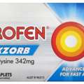 AUD 9,  Nurofen Quickzorb Fast Pain Relief 342mg Capsules
