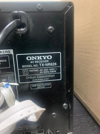 Khobar, Home Audio, SAR 2000,  Onkyo TX-NR626 7.2 Channel A/V Home Theater Receiver