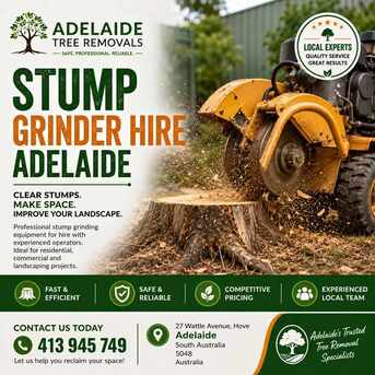 Sydney, Farm/Garden, Reliable Stump Grinder Hire Adelaide Services By Adelaide Tree Removals