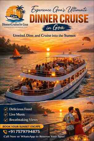Goa, Business, Luxury Dinner Cruise In Goa With Buffet & Live Music