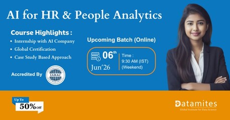 Mumbai, Lessons Offered, Datamites - AI For HR Course In Mumbai