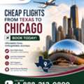 Cheap Flights From Texas To Chicago &ndash; Book Today