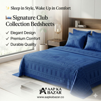 New Delhi, Household, Signature Club Collection Bedsheets &ndash; Luxury Meets Everyday Comfort
