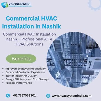 Mumbai, Business, Commercial HVAC Installation Nashik | Expert AC Installation In Nashik