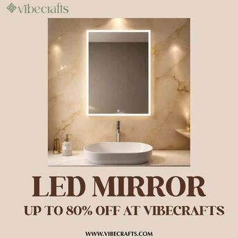 Noida, Household Items, INR 5499,  Modern LED Mirror For Stylish Home D&eacute;cor