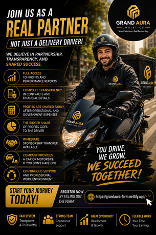 Riyadh, Jobs, "Partner Opportunity &mdash; Bigger Share Of Profits For Drivers"