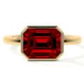 USD 1337,  Unique GemsNY Vintage Engagement Ring &ndash; Lab Ruby 0.70cts