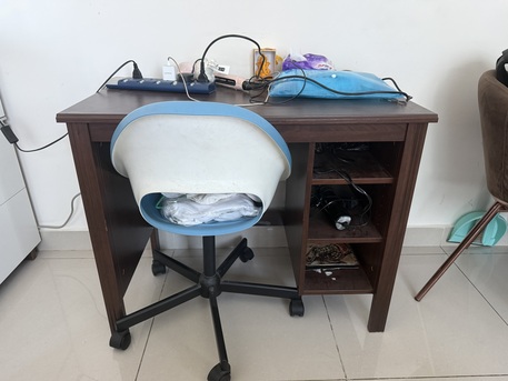 Manama, Furniture, BHD 30,  Study Table With Chair- IKEA
