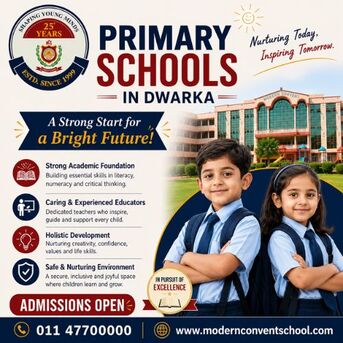 Dwarka, Education, Primary Schools In Dwarka - Modern Convent School