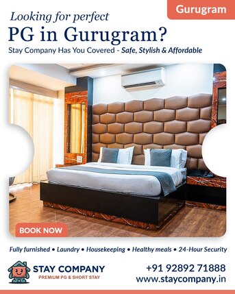 Gurugram, Business, PG In Sushant Lok Gurugram
