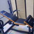 SAR 500,  Health Sports Multi-purpose Weight Bench With A Barbell Rack