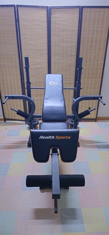 Al Malaz, Sporting Goods, SAR 500,  Health Sports Multi-purpose Weight Bench With A Barbell Rack