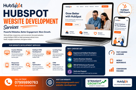 Mumbai, Web Design & Development, Expert HubSpot Website Development Services - Pune