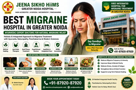 Greater Noida, Health, Natural Migraine Management With Ayurveda